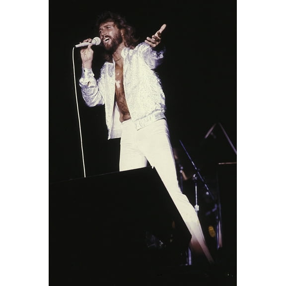 the Barry Gibb on stage Photo Print (8 x 10)