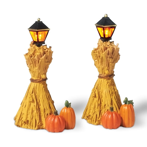 Department 56 Village Halloween Corn Stalk Lanterns Light Accessory 0in H