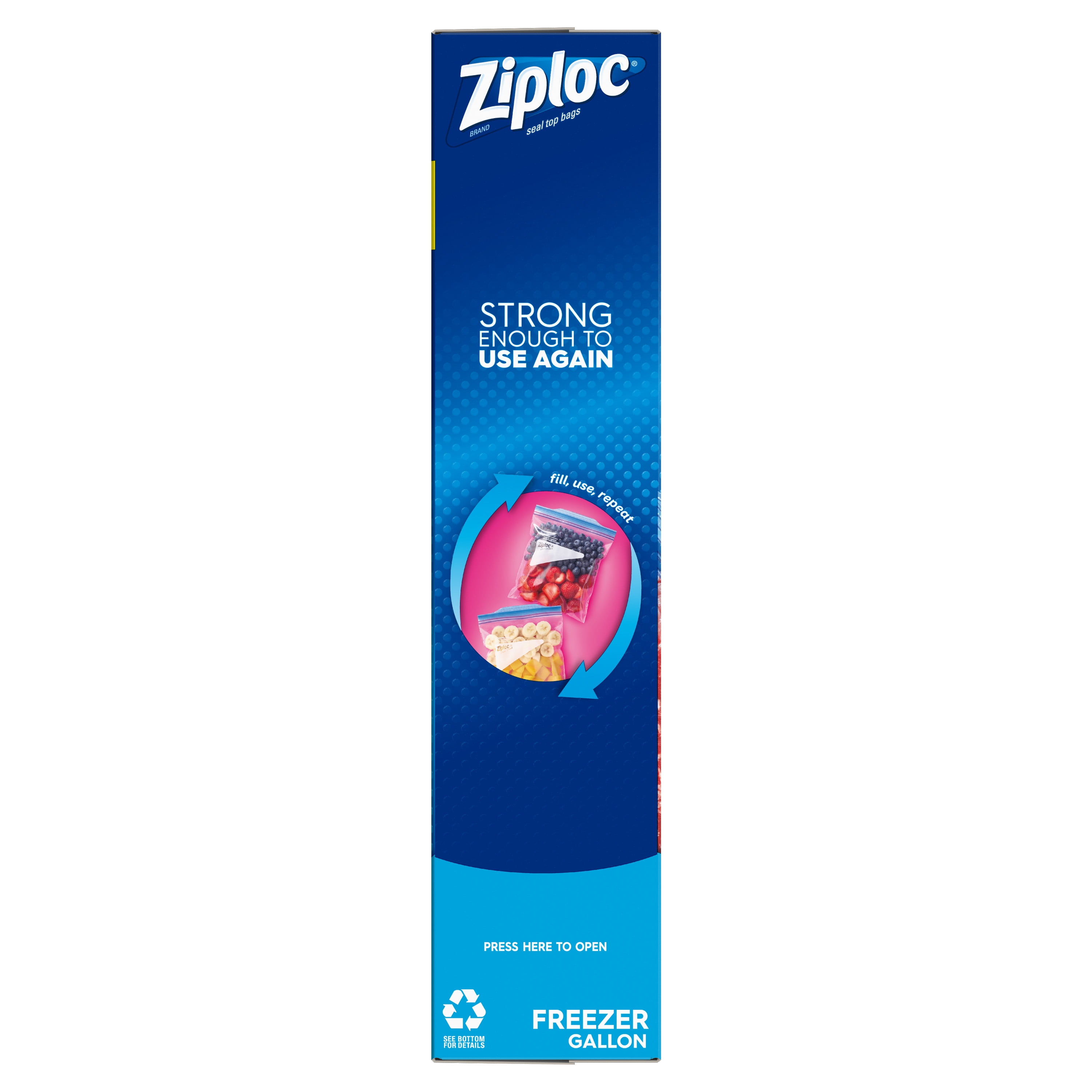 Ziploc 1 Gal. Double Zipper Freezer Bag (14-Count) - Sun City Hardware