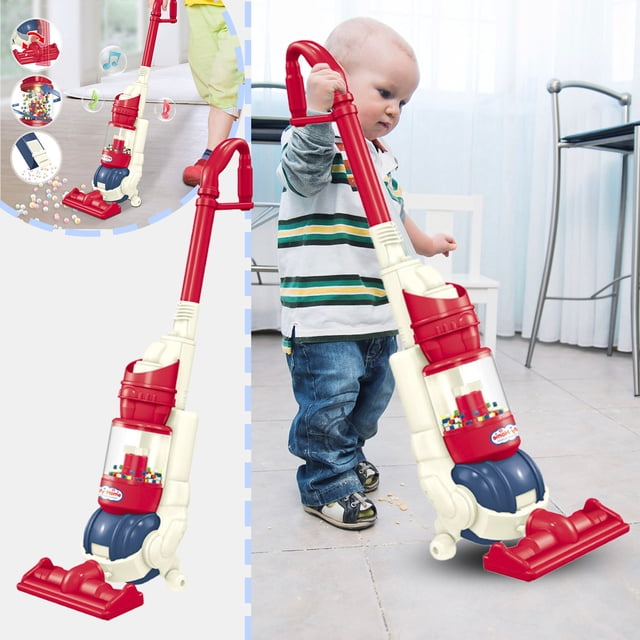 Children Simulation Play House Small Appliances Toys Sound Effects Sweeper Educational Toys