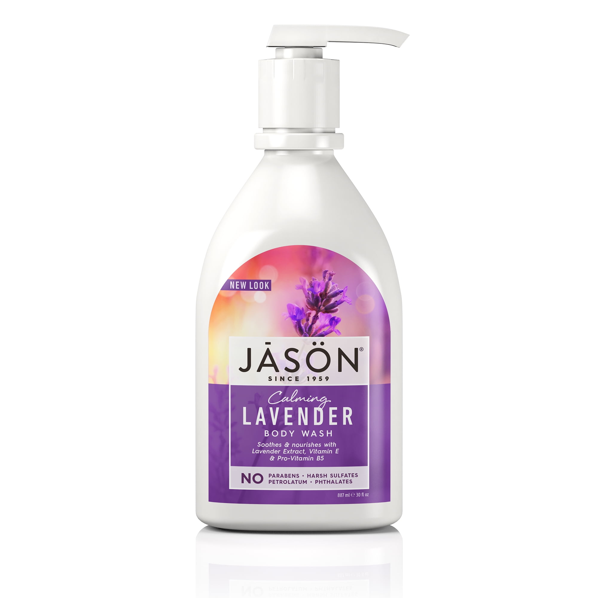 Jason Body Wash Pure Natural Calming Lavender 30 Fl Oz
