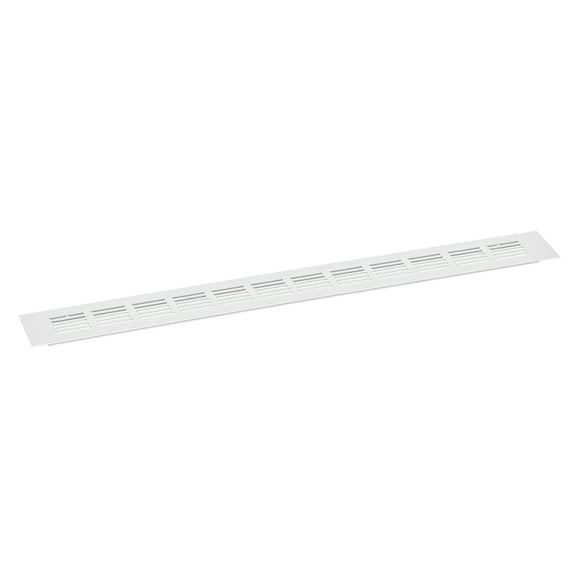 Unique Bargains Air Vents Cover, 1Pcs 500 x 60mm Aluminum Alloy Mesh Air Return Vent Cover, Louvered Ventilation Grille (Silver)