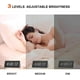 thumbnail image 2 of Despertador digital, brillo ajustable, control de voz, despertador de escritorio de madera, pantalla grande, temperatura de tiempo, batería recargable, baño digital LED esquí esquí Gafas de esquí, 2 of 2