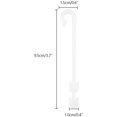 thumbnail image 2 of 100 Pcs Tomato Support Clips Tomato Vegetable Support J-Hook Clips 3.7 inch, 2 of 8