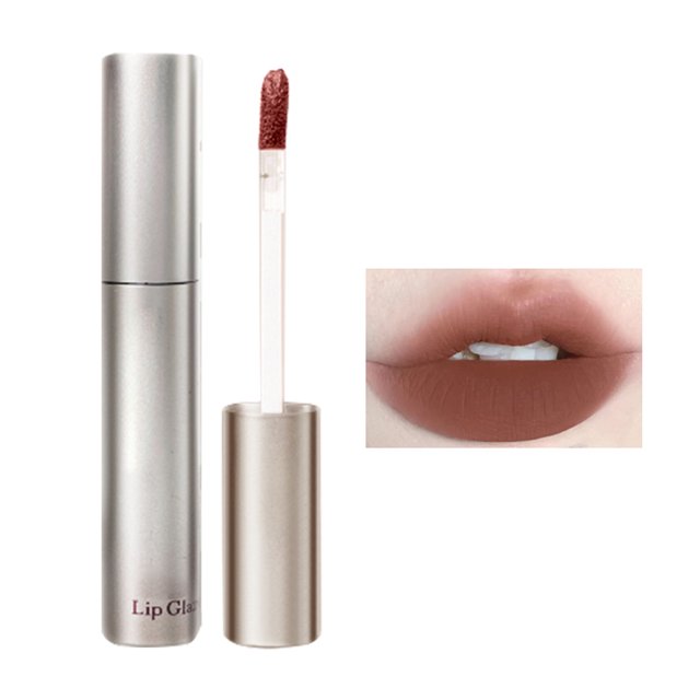 Contenants de Gloss à Lèvres Rouge à Lèvres avec Maquillage à Lèvres Velours Longue Durée Haute Pigmentation Gloss à Lèvres Fille Dames Maquillage Longue Durée Haute Pigmentation Lèvres