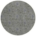 thumbnail image 2 of Addison Rugs Chantille Indoor/Outdoor Transitional Floral Khaki Washable Round Rug, 8' x 8', 2 of 5