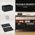 thumbnail image 4 of HOMCOM TV Stand, TV Table with Storage for 55 Inch Television, Rustic Brown, 4 of 10