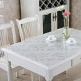 thumbnail image 1 of Tablecloth Pvc Table Protection Lace Protective Film Table Film (80 * 140cm, 1 of 5