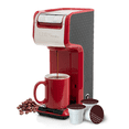 thumbnail image 1 of Single Serve Coffee Brewer, 2 In 1 K-Cup Pods Coffee Maker Coffee Machine Compatible with Ground and Capsule, 1 of 6