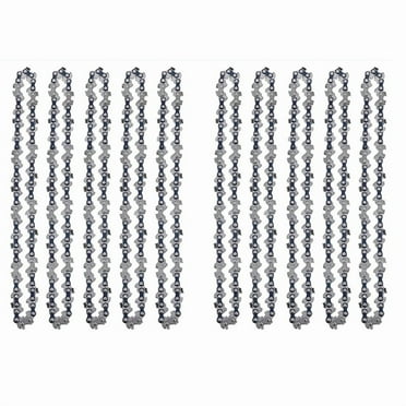 10Pcs Mini Chainsaw Chain 6 Inch Chainsaw Chain Guide Saw Chain Replacement Portable Saw Chain