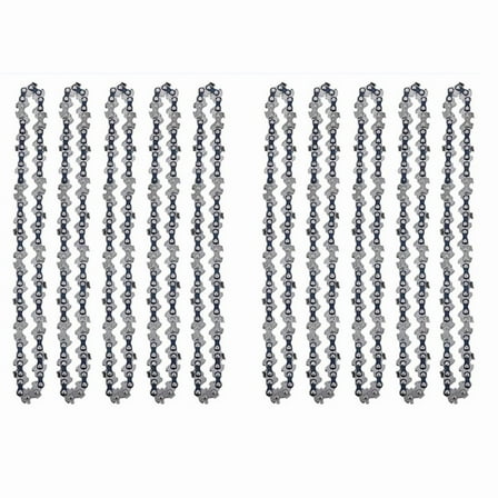 10Pcs Mini Chainsaw Chain 6 Inch Chainsaw Chain Guide Saw Chain Replacement Portable Saw Chain