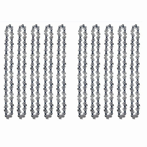 10Pcs Mini Chainsaw Chain 6 Inch Chainsaw Chain Guide Saw Chain Replacement Portable Saw Chain