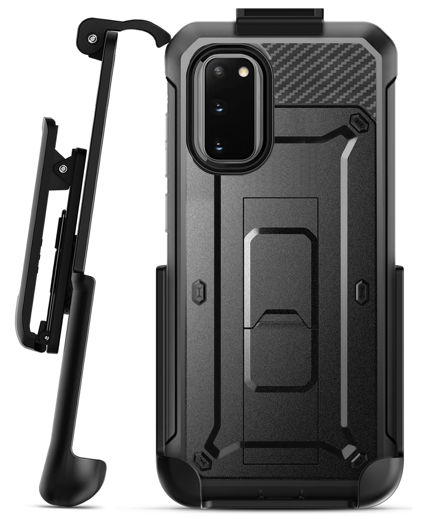 Encased Belt Clip Holster for Supcase Unicorn Beetle Pro Series Case - Samsung Galaxy S20 (Holster Only - Case Not Included) - image 1 of 5