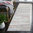 thumbnail image 2 of SAFAVIEH Shivan Blake Abstract Gradient Runner, Light Grey/Rust, 2'2" x 8', 2 of 8