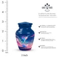 thumbnail image 2 of Timeless Sands Clock - Urns For Cremation Ashes - Keepsake Urns For Ashes - 3 Inch - Pack Of 1 - Decorative Urns For Ashes - Small Urns For Ashes - Mini Keepsake Urns - Cremation Memorial Urns, 2 of 5