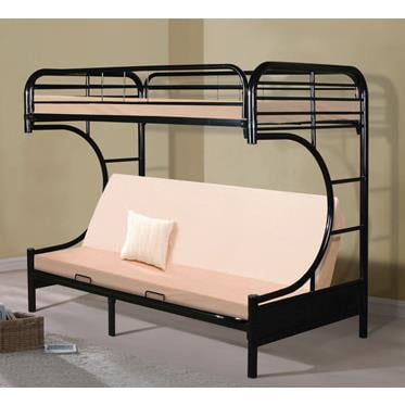 C Style Twin Over Futon Metal Bunk Bed, Futon Bunk Bed Parts