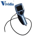 thumbnail image 1 of Vividia ME-610HT Industrial Automotive Videoscope Borescope Inspection Camera with 6.5mm x 1m Joystick-Controlled 360 Articulating Probe and Portable Air Cooling Pump, 1 of 5
