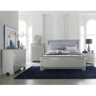 Queen led 2024 bedroom set