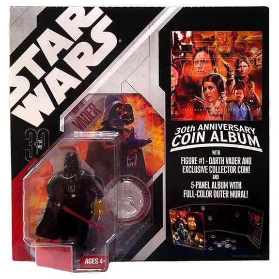 Star Wars 30th Anniversary 2007 Wave 1 Darth Vader Action Figure