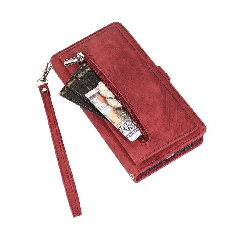 IPhone 11 Pro Wallet Leather Case With Magnetic Closure - Floater Saddle Tan