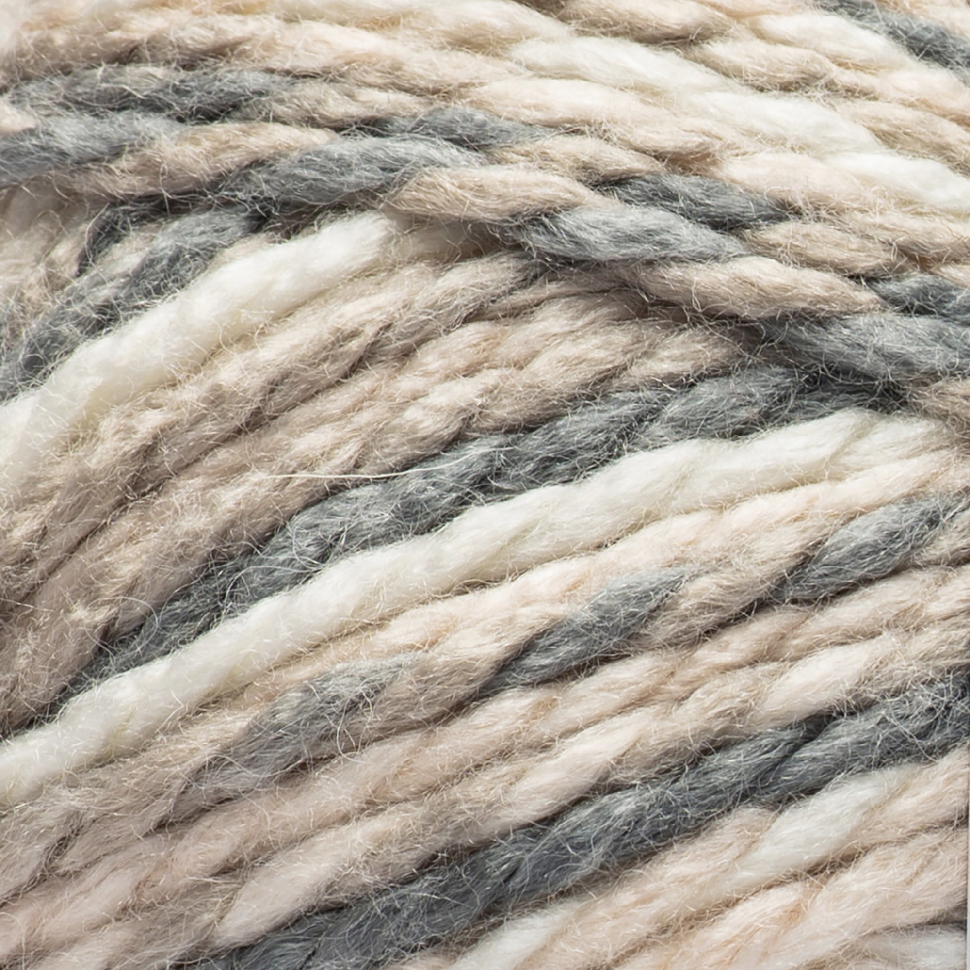Bernat® Spark™ #5 Bulky Blend Yarn, Linen 8oz/225g 191 Yards