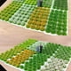 thumbnail image 3 of Cateissary 28 pack/lote, mechones de flores de pastos estáticos con detalle fácil de realizar para hacer modelos, amplia aplicación Artesanía lirio blanco, 3 of 6