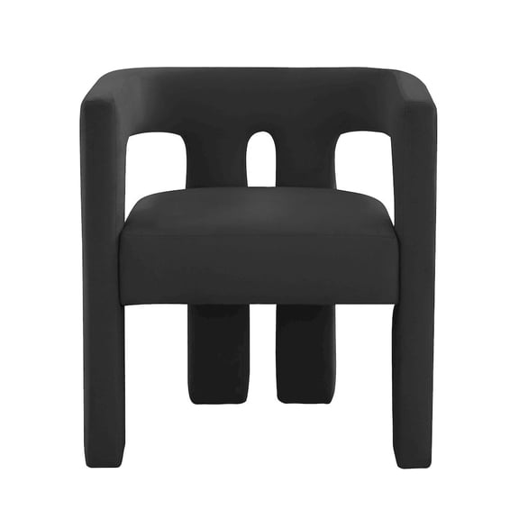 TOV Furniture Sloane Black Velvet Accent Chair