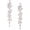 Marquise_Rose Gold-Tone, variant on Gorgeous Wedding Prom Jewelry Marquise Cubic Zirconia Teardrop Crystal Chandelier Bridal Dangle Earrings for Women Brides