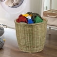 thumbnail image 2 of Minkissy Woven Storage Boxes Bamboo Rustic And Simple For Indoor And Outdoor Use 1 Set, 2 of 6