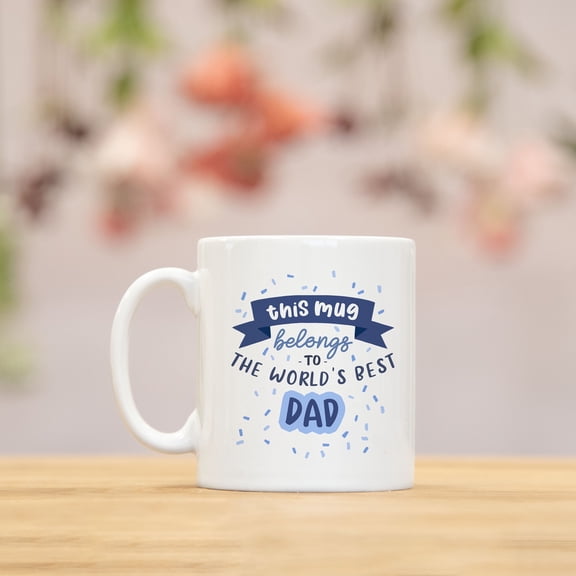 World's Best Dad Mug - Father's Day Gift for Him