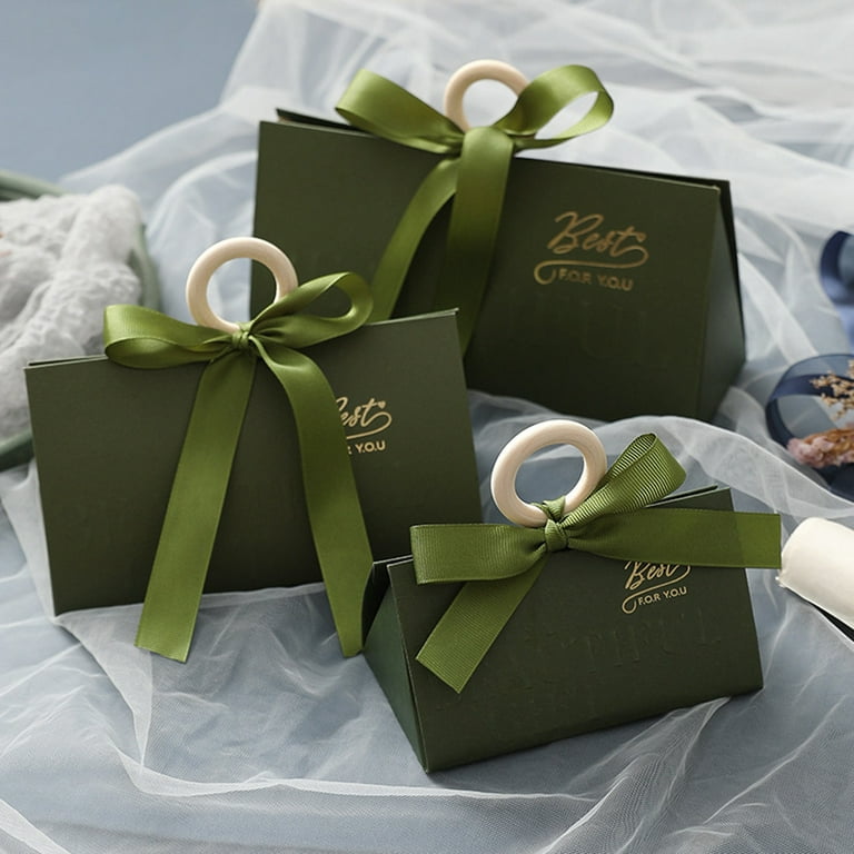 5 Small Luxury Ribbon Gift Bags Boutique Baby Wedding Hen Party