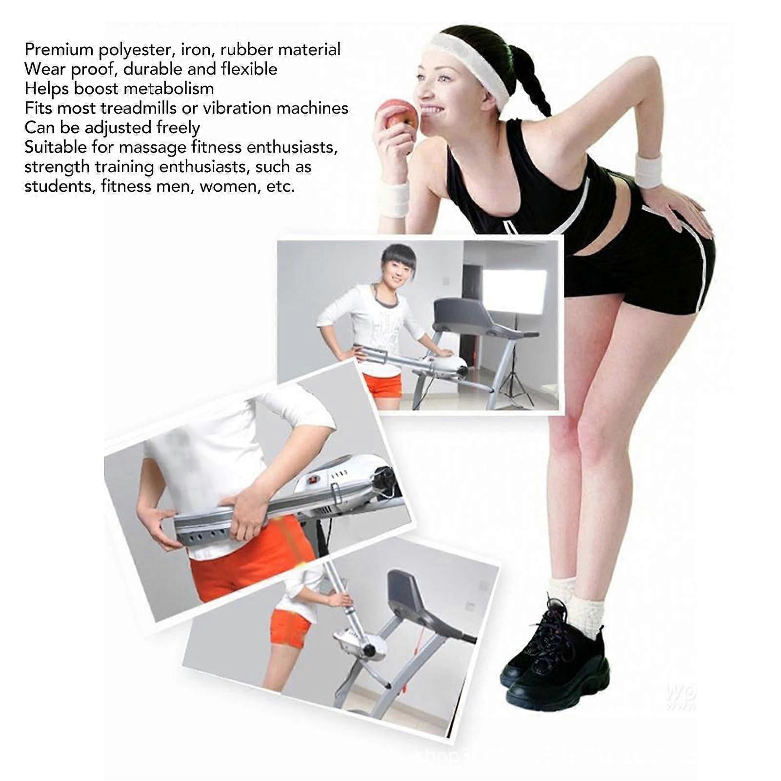 Treadmill Massage Belt Adjustable Waist Belt Running Massage Belt