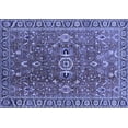 thumbnail image 1 of Ahgly Company Indoor Rectangle Oriental Blue Traditional Area Rugs, 5' x 8', 1 of 4