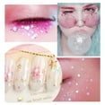 thumbnail image 4 of Chunky Glitter Mixed Flake Body Art Nail Hair Face Eye Shadow Body Makeup, 4 of 6