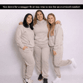 thumbnail image 5 of SPXTREME Women's Tracksuit Set 2 Piece Hoodie Sweatpants Lounge Oversized Sweatsuits Fall Outfits, 5 of 12