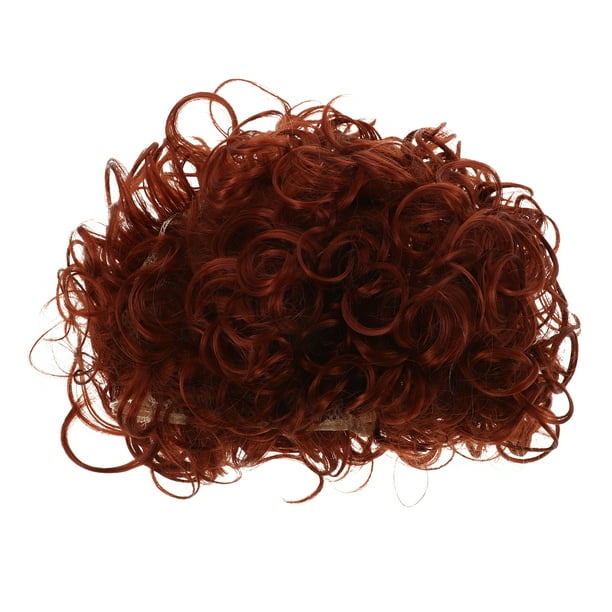 KAKOWELY Peluca afro rizada estilo punk, divertida y elegante, para fiestas, disfrazarse, peluca corta, accesorio