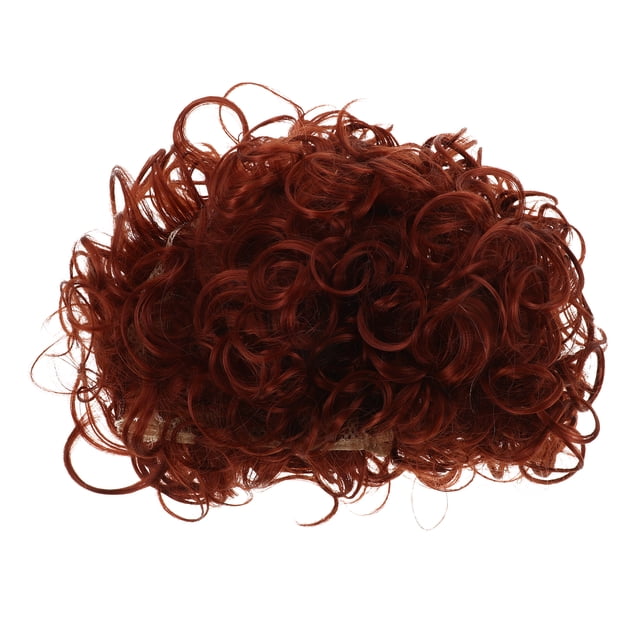 KAKOWELY Peluca afro rizada estilo punk, divertida y elegante, para fiestas, disfrazarse, peluca corta, accesorio