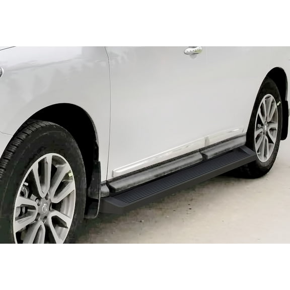 2005-2012 Nissan Pathfinder Black Finish 6 Inch iRunning Board Door to Door Side Bar Side Step Running Board