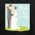 thumbnail image 3 of CafePress - Bride And Groom Pajamas - Women's Short Sleeve Print T-Shirt and Pants Dark Cotton Pajama Set, 3 of 7