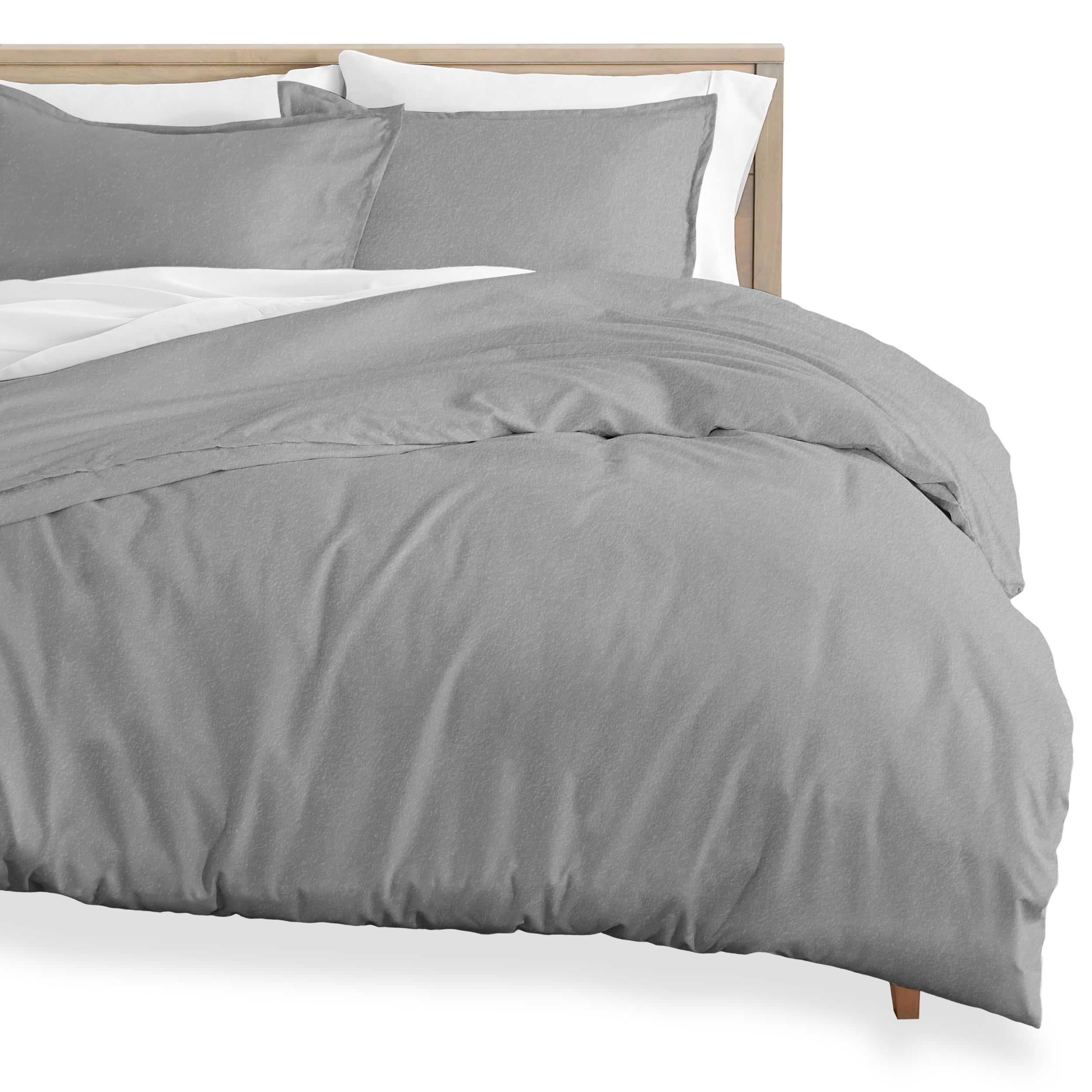 Bare Home Flannel Duvet Cover And Sham, Twin Flannel Duvet Cover Set