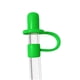 thumbnail image 5 of Tapas para pajitas de silicona reutilizables para vasos y vasos, a prueba de polvo. Verde, 5 of 8