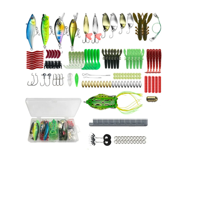 285 Pcs Kit De Cebos De Señuelos De Pesca Profesional Xtellar multicolor