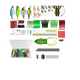 thumbnail image 1 of 285 Pcs Kit De Cebos De Señuelos De Pesca Profesional Xtellar multicolor, 1 of 4