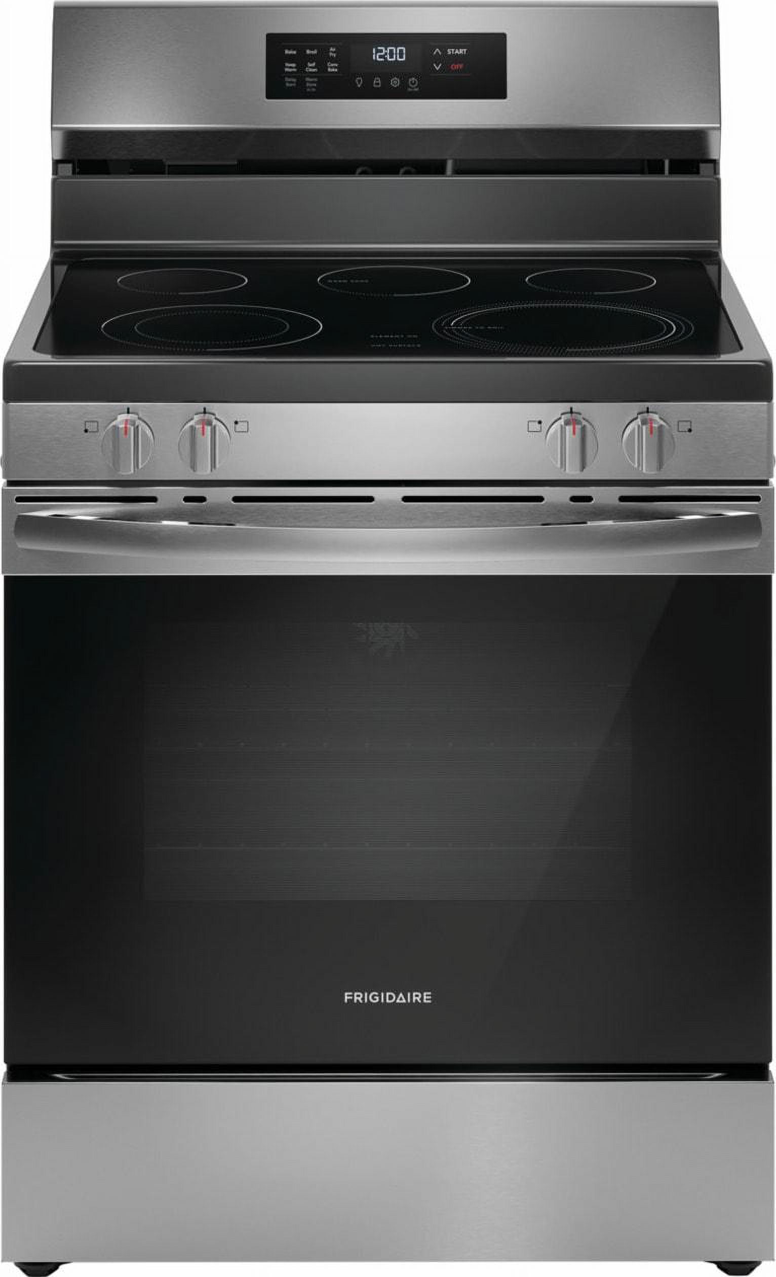 Frigidaire electric range with air fryer hotsell