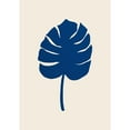 thumbnail image 3 of Artographie Studio 11x14 Black Modern Framed Museum Art Print Titled - Monstera Canvas Blue, 3 of 5