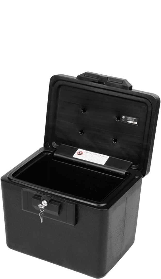 SentrySafe 1170 Fireproof Box with Key Lock 0.61 Cubic Feet 