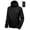 BLACK, variant on Men's Packable Rain Jacket Windbreaker Waterproof Lightweight Rain Coat with Hood for Golf Cycling Hiking Black S