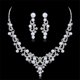 thumbnail image 4 of Sistemas de Joyería de Los Pendientes Del Colr de El Banquete de Boda Nupcial Zulema Conjuntos de joyas de boda, 4 of 8