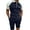 Dark Blue, variant on Vedolay Shorts Tracksuit For Men Men's Shorts Tracksuits Stripe Crewneck 2 Piece Outfits Summer Casual Shorts Sets,Dark Blue M