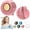 Pink, variant on Kervalon Wearable Tiny Cool Bladeless Clip Fan, 2026 New Personal Chill Clip Fan for Shirt & Waist Adjustable 3-Speed Suspended Whirlwind Fans, Outdoor Travel Office Walking